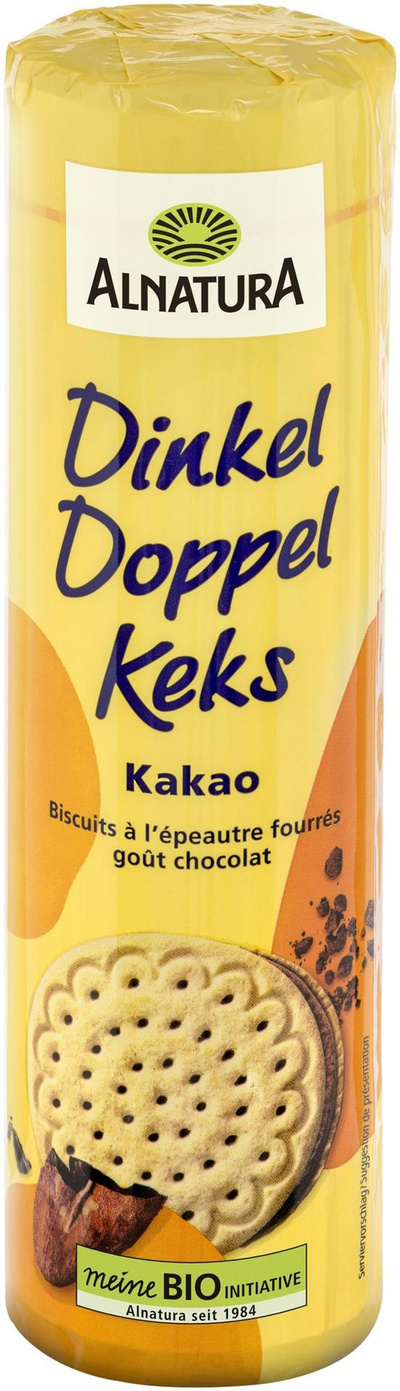 Produktfoto zu Dinkel Doppelkeks 330g Alnatura