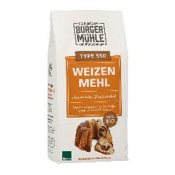 Produktfoto zu VPE Weizenmehl 550 6x1kg Burgermühle