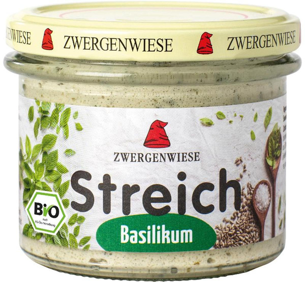 Produktfoto zu VPE Streich Basilikum 6x180g Zwergenwiese