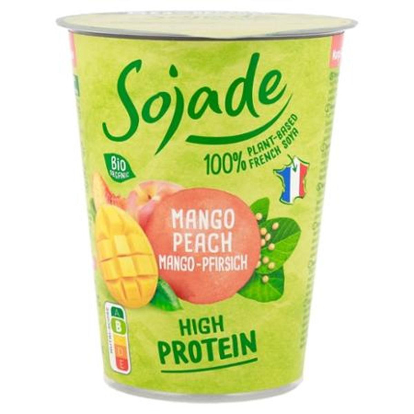 Produktfoto zu VPE Sojajoghurt Mango-Pfirsich 6x400g Sojade