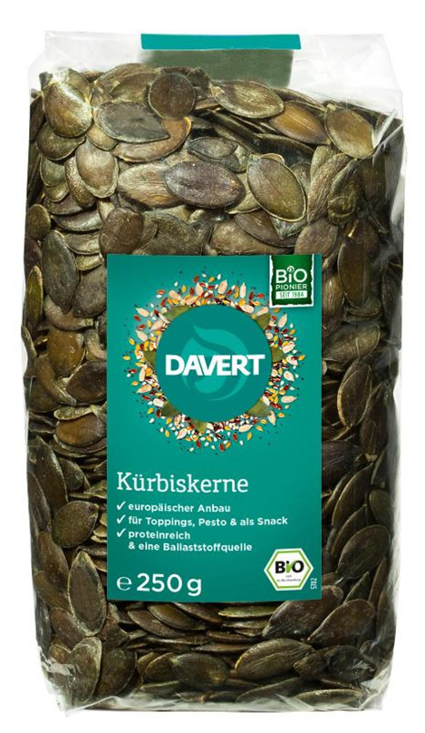 Produktfoto zu VPE Kürbiskerne 8x250g Davert