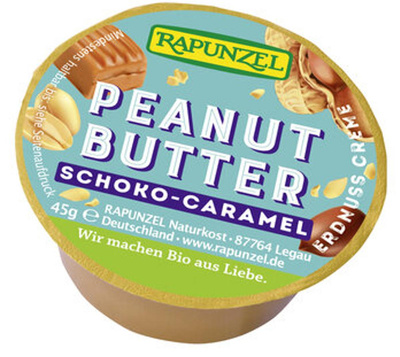Produktfoto zu Peanut Butter Schoko Caramel 45g Rapunzel