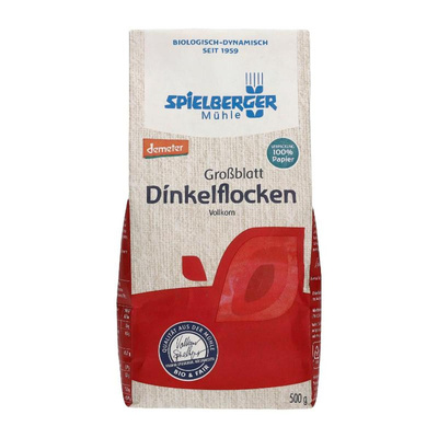 Produktfoto zu Dinkelflocken Großblatt 500 g Spielberger