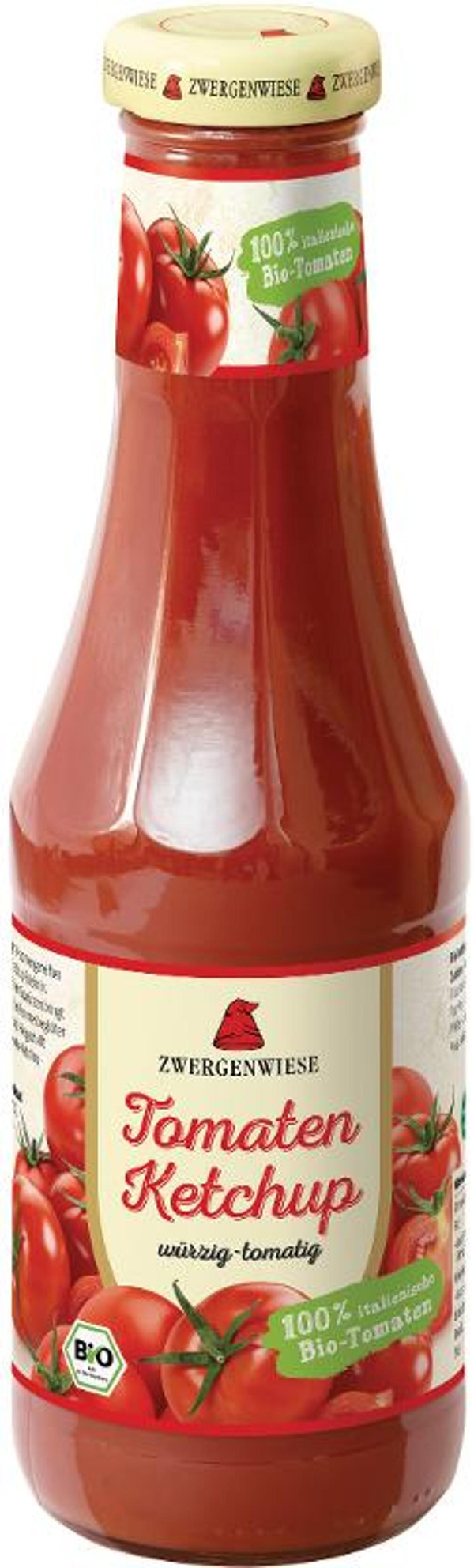 Produktfoto zu Tomaten Ketchup 500 ml Zwergenwiese