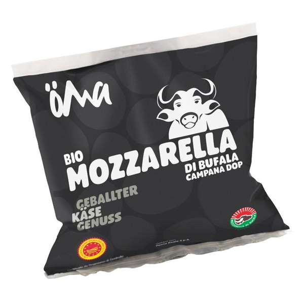 Produktfoto zu VPE Büffelmozzarella Mozzarella di Bufala Campana D.O.P 52%  8x125g ÖMA