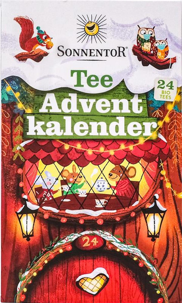 Produktfoto zu Tee Adventskalender 2024 Sonnentor