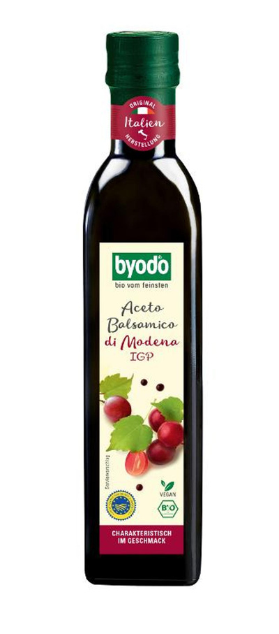 Produktfoto zu Balsamico Essig dunkel 0,5l byodo