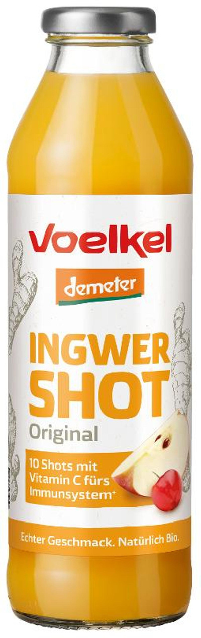 Produktfoto zu Ingwer Shot 0,5l Voelkel