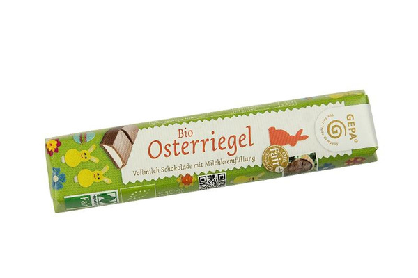 Produktfoto zu Osterriegel double milch 37,5g GEPA