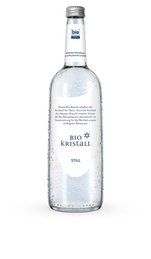 Produktfoto zu VPE Wasser still Bio Kristall  6x0,75L
