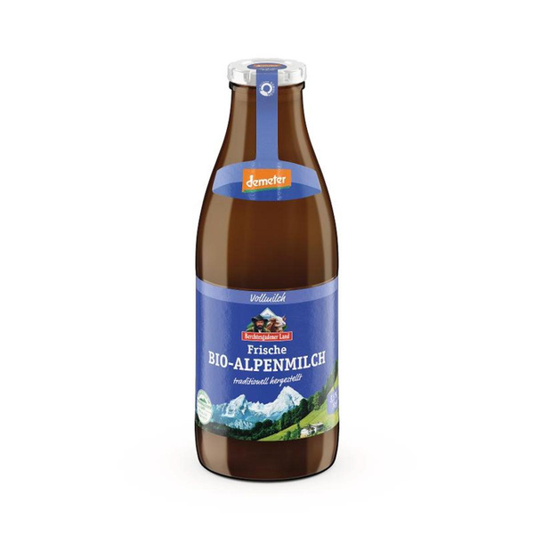Produktfoto zu VPE Alpenmilch 3,8% 6x1 l Berchtesgadener Land