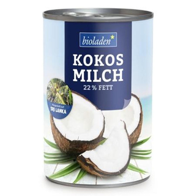 Produktfoto zu VPE Kokosmilch 6x400 ml bioladen