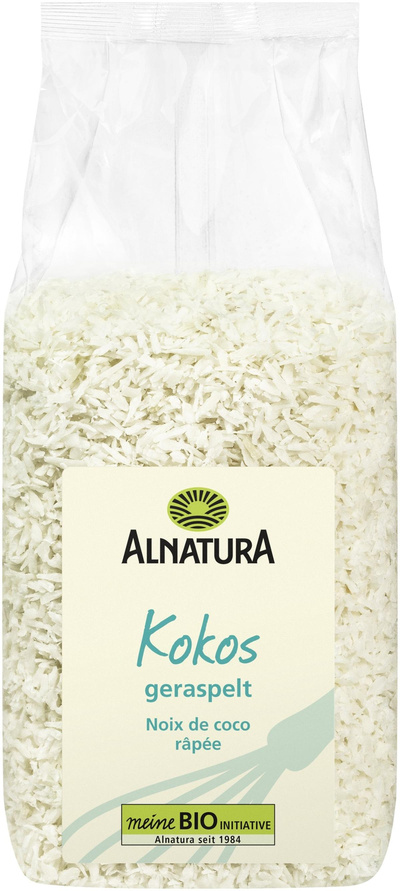 Produktfoto zu Kokos geraspelt 200g Alnatura