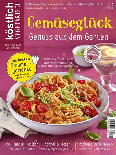 Produktfoto zu Köstlich vegetarisch Juli - August 2025