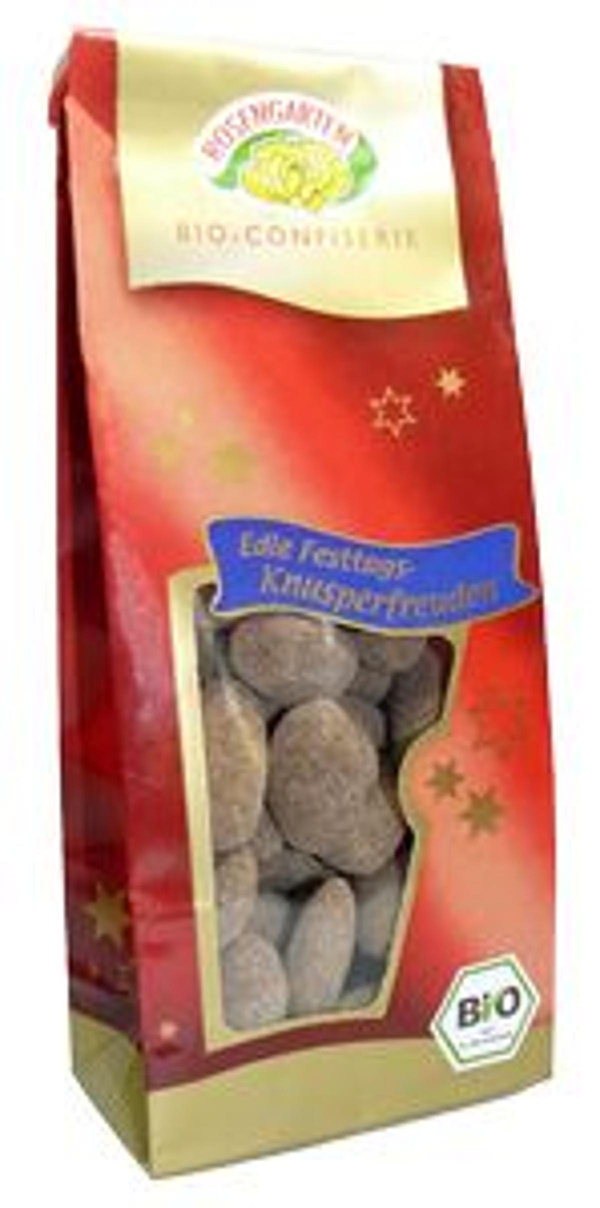 Produktfoto zu Zimt-Schoko Mandeln 100g Rosengarten