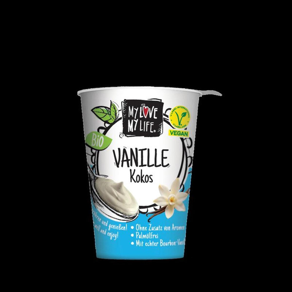 Produktfoto zu Kokos Joghurt Alternative Vanille 180g My love my life