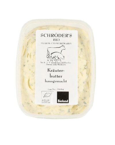 Produktfoto zu Kräuterbutter 120g Schröder´s