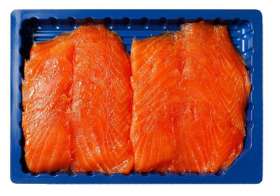 Produktfoto zu Lachs in Scheiben Frischebox 500g Bio Mare