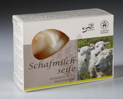 Produktfoto zu Schafmilchseife Schaf 85g Saling