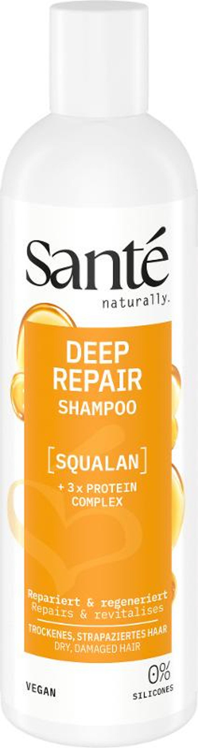 Produktfoto zu Deep Repair Shampoo Squalan 250ml Sante
