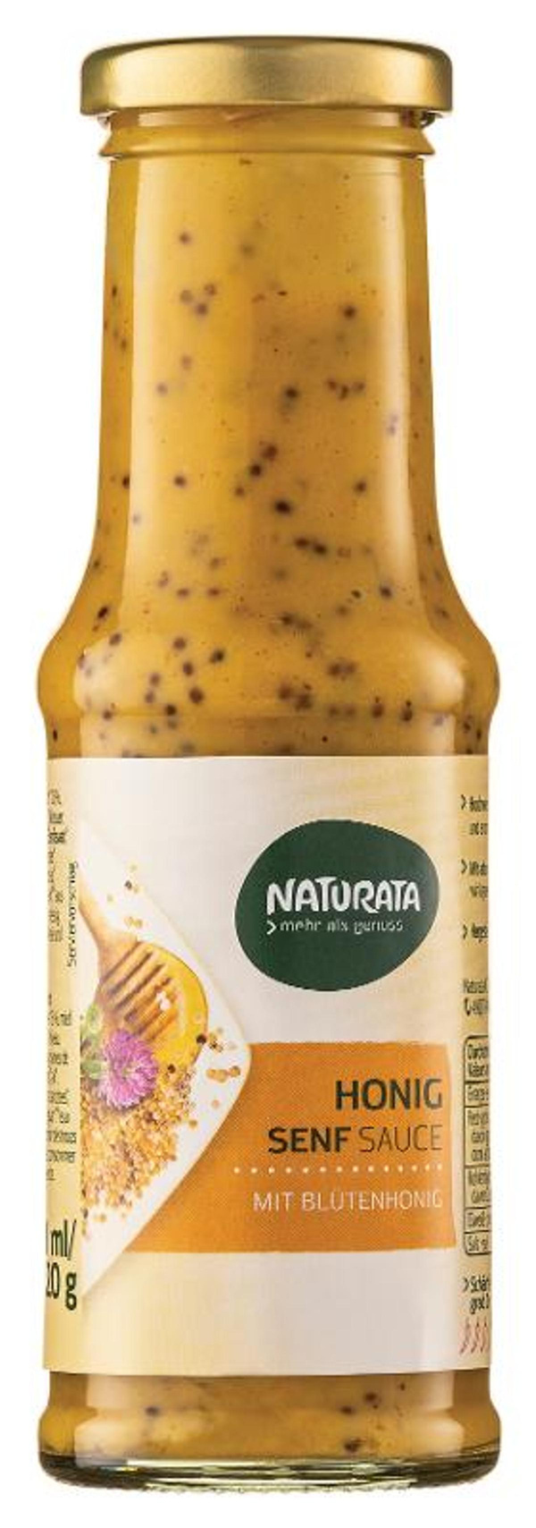 Produktfoto zu Honig Senf Sauce 210ml Naturata