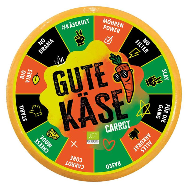 Produktfoto zu Gute Käse Carrot 50% Aurora Gold