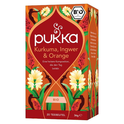 Produktfoto zu VPE Kurkuma aktiv 4x20 Beutel Pukka