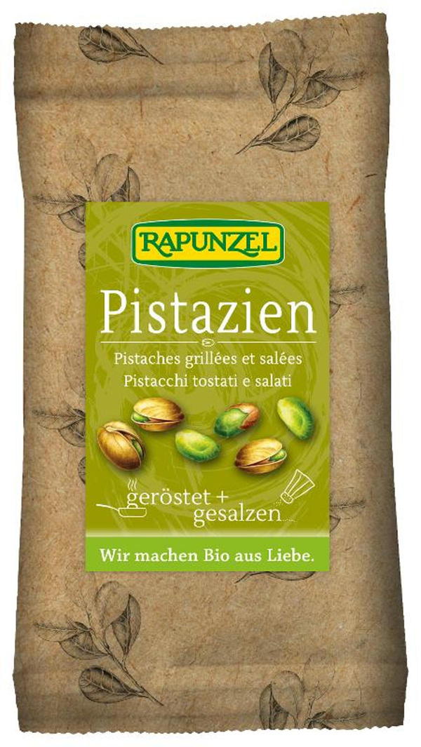Produktfoto zu Pistazien in der Schale geröstet & gesalzen 175g Rapunzel