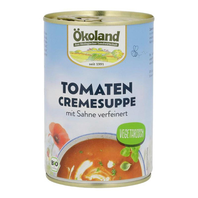 Produktfoto zu Tomatencremesuppe 400g Ökoland
