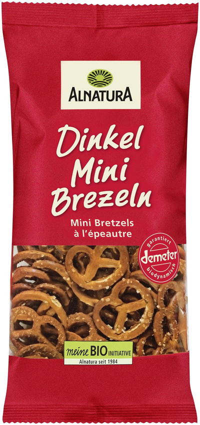 Produktfoto zu Dinkel Mini Brezeln 75g Alnatura