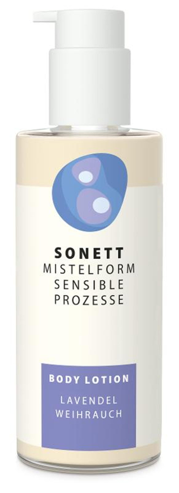 Produktfoto zu Sonett Mistelform Bodylotion Lavendel Weihrauch 145ml Sonett