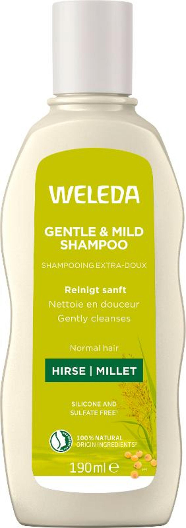 Produktfoto zu Hirse Pflege Shampoo 190 ml Weleda
