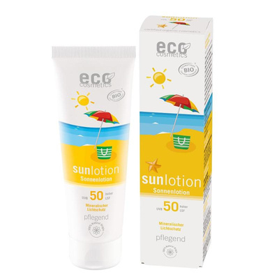 Produktfoto zu Sonnenlotion LSF 50 125ml eco cosmetics