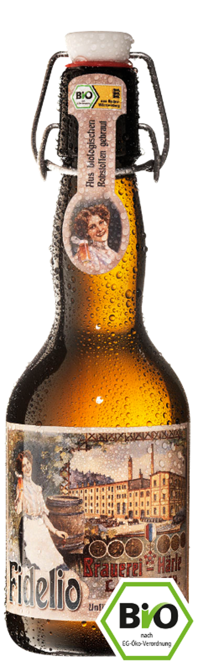 Produktfoto zu VPE Fidelio 18x0,33l Brauerei Härle