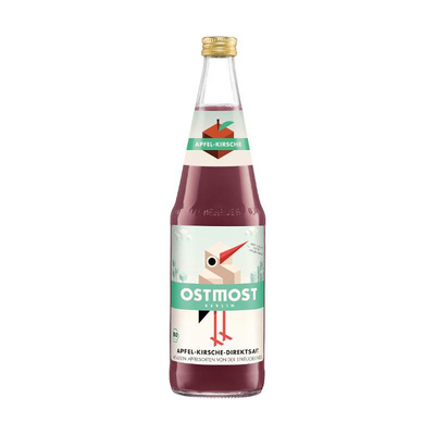 Produktfoto zu VPE Apfel-Kirsche Saft 6x0,7 l Ostmost