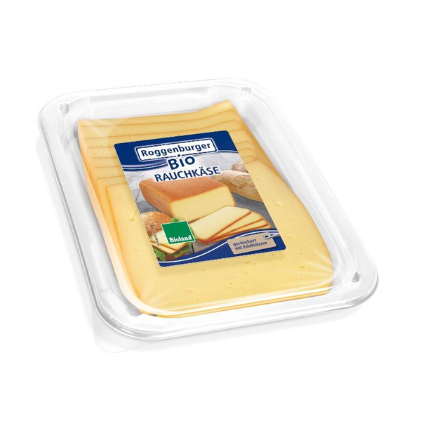 Produktfoto zu Rauchkäse in Scheiben 125g Roggenburger