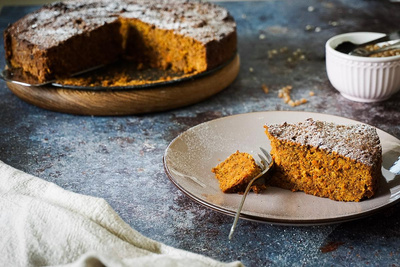 Produktfoto zu Rezeptkarte Möhren Kuchen