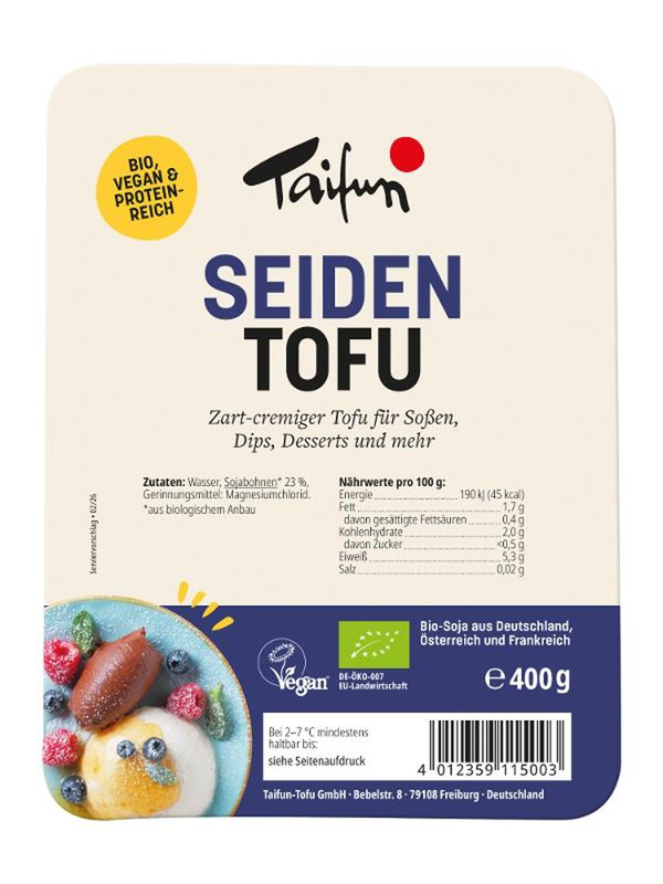 Produktfoto zu VPE Seidentofu 5x400g Taifun