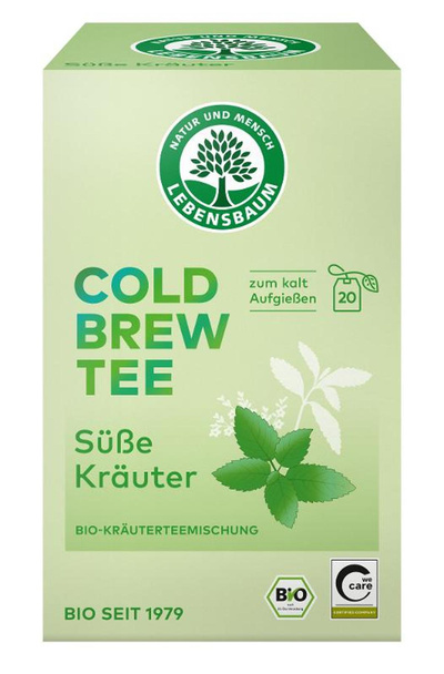 Produktfoto zu Cold Brew Süße Kräuter 20 TB 30g Lebensbaum