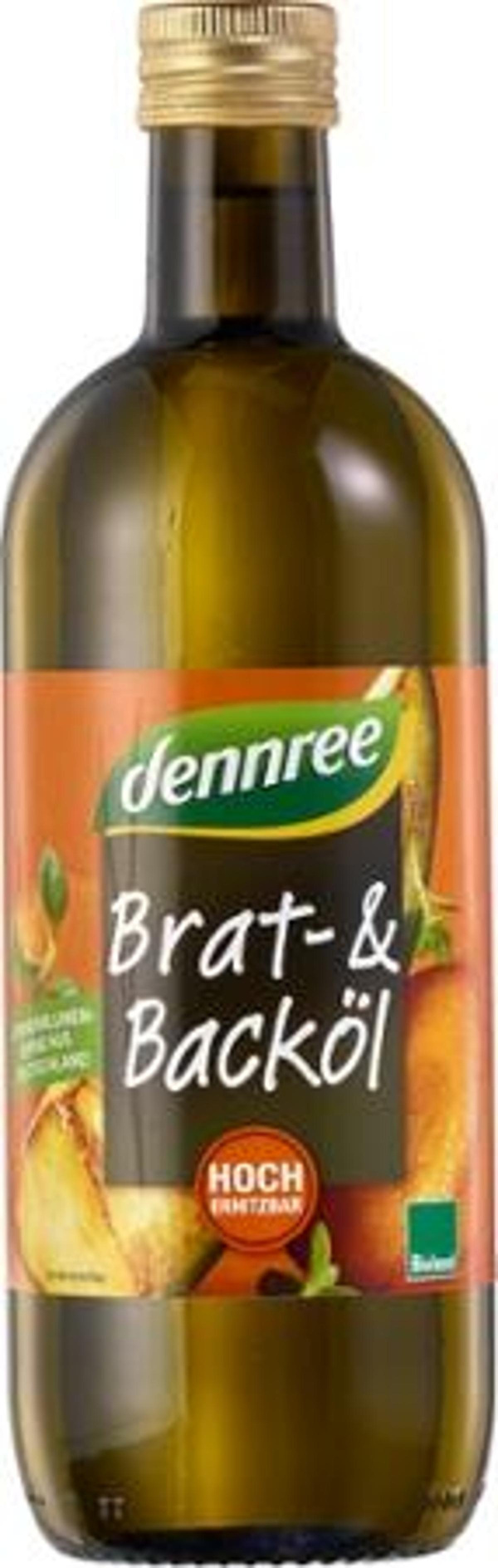 Produktfoto zu Brat- und Backöl 1 l dennree