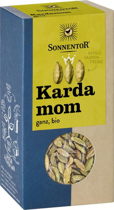 Produktfoto zu Kardamom ganze Schoten 40g Sonnentor