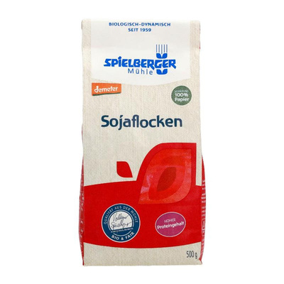 Produktfoto zu VPE Sojaflocken 6x500g Spielberger