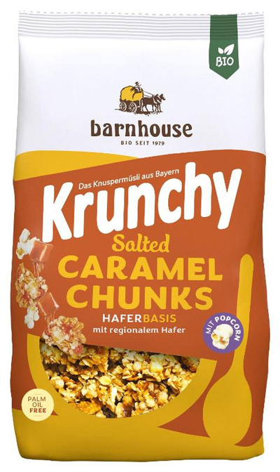 Produktfoto zu VPE Krunchy Salted Caramel 6x500g Barnhouse