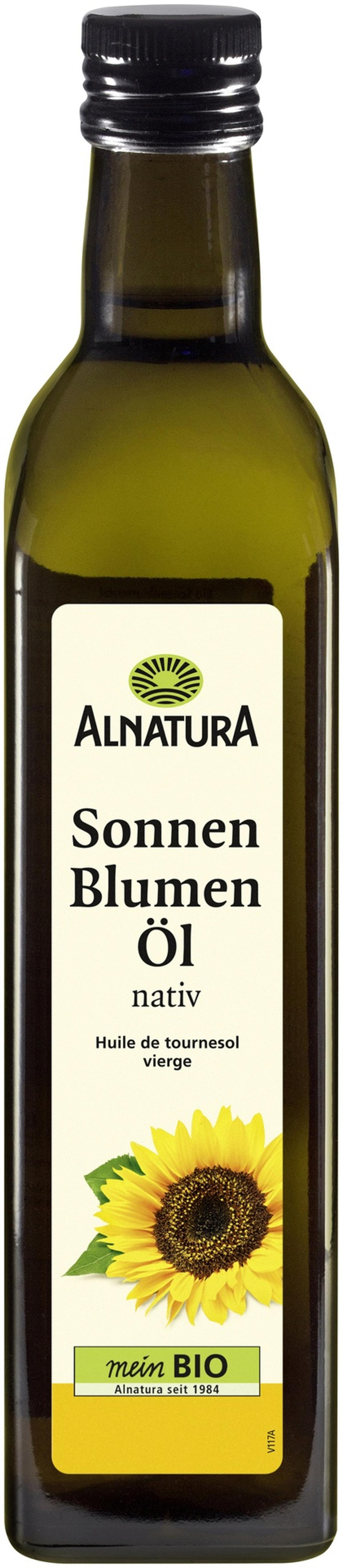 Produktfoto zu Sonnenblumenöl nativ 500 ml Alnatura