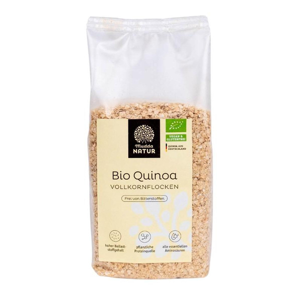 Produktfoto zu Quinoa Vollkornflocken 300g Mudda Natur