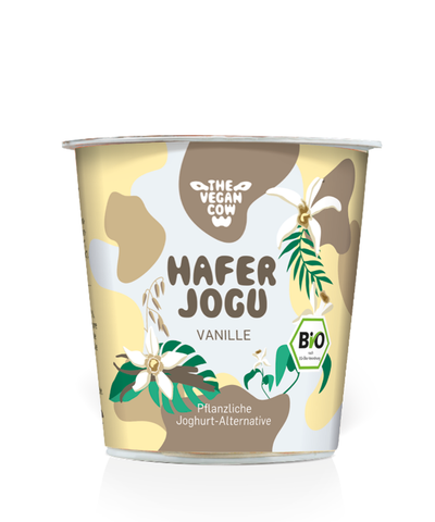 Produktfoto zu VPE Hafer Vanille vegane Joghurtalternative 6x150g The vegan cow