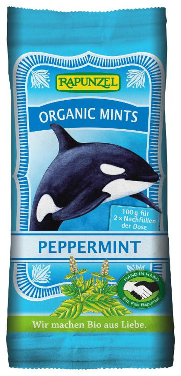Produktfoto zu Organic Mints Peppermint 100g Rapunzel
