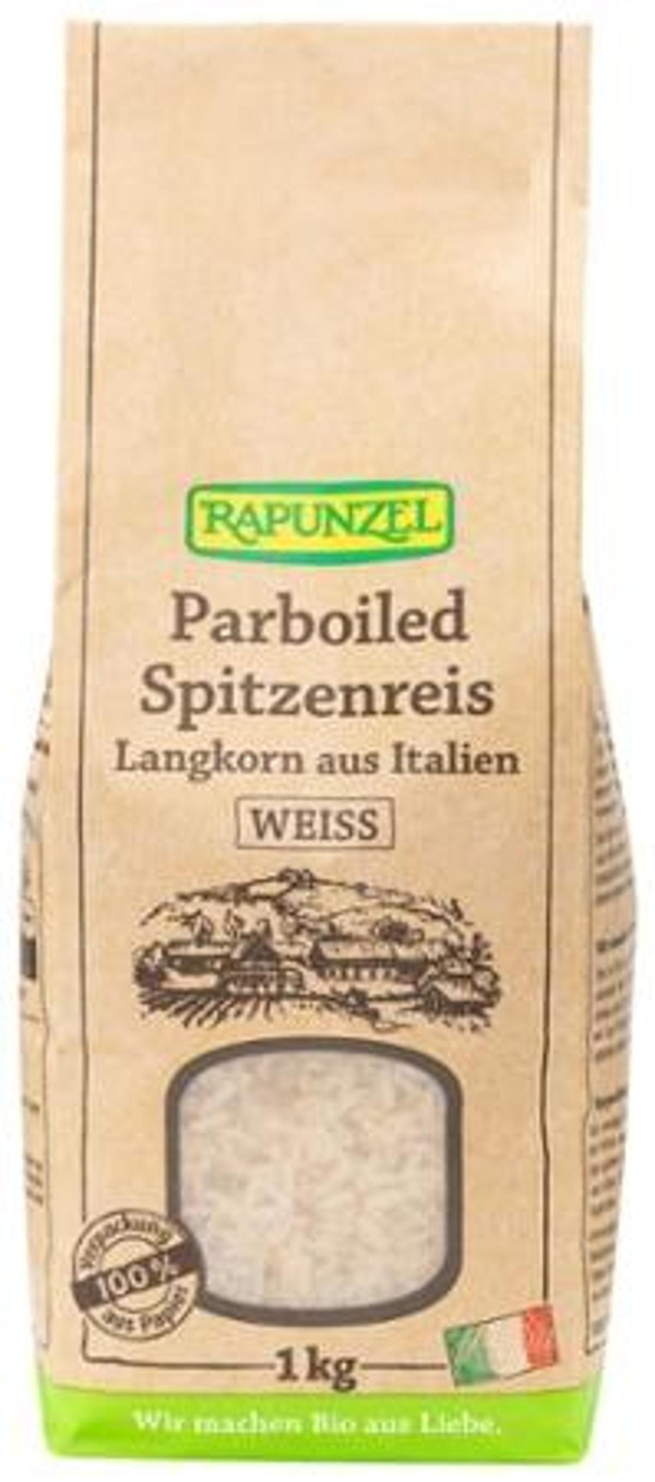Produktfoto zu Parboiled Spitzenreis Langkorn weiß 1kg Rapunzel