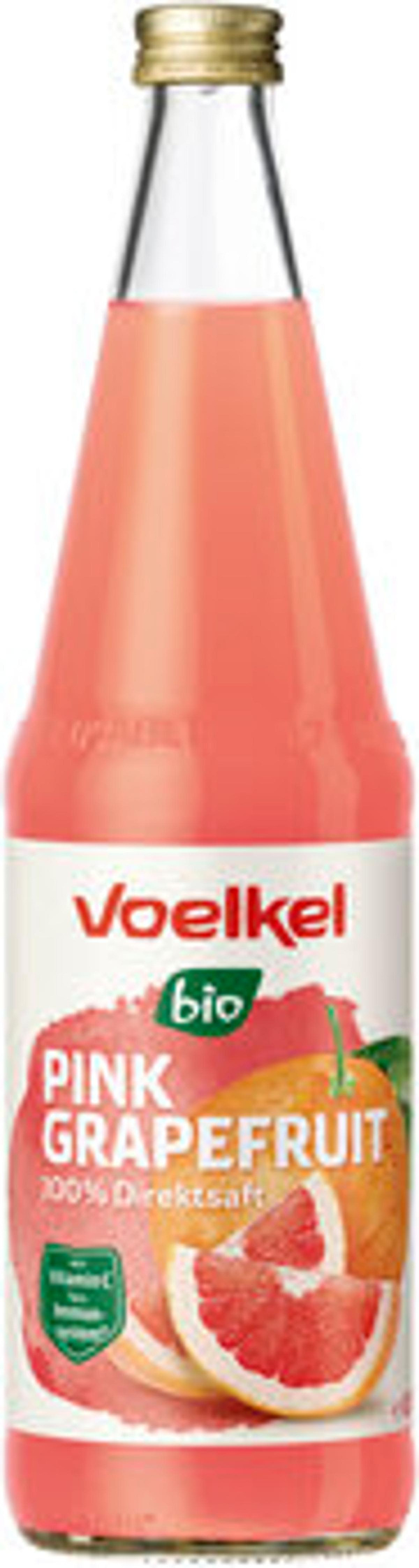 Produktfoto zu Pink Grapefruitsaft 0,7l Voelkel