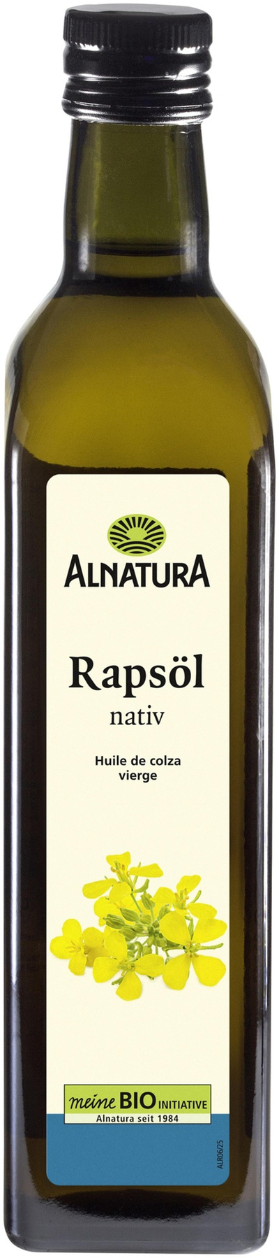 Produktfoto zu Rapsöl nativ 500 ml Alnatura